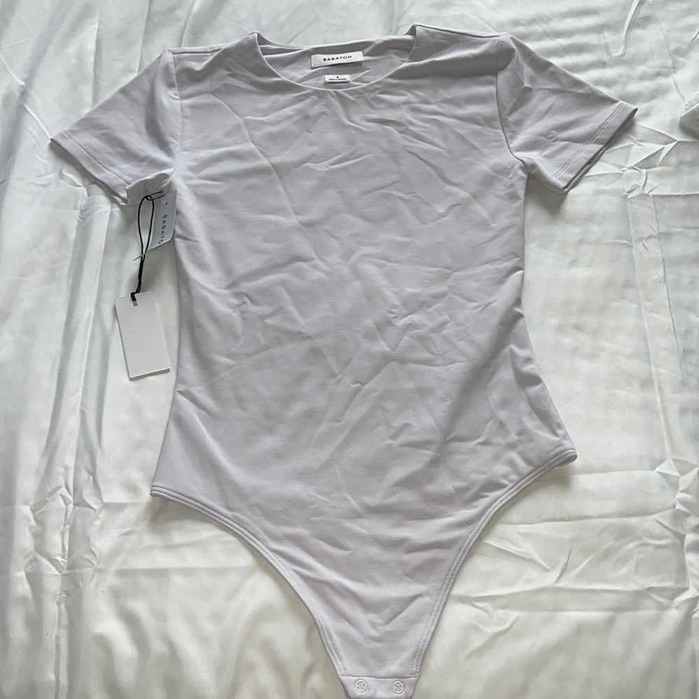 Aritzia Babaton contour crew bodysuit